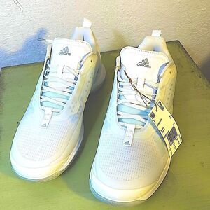 ADIDAS • NEW Men’s White Avacourt Sneakers Shoes Tennis